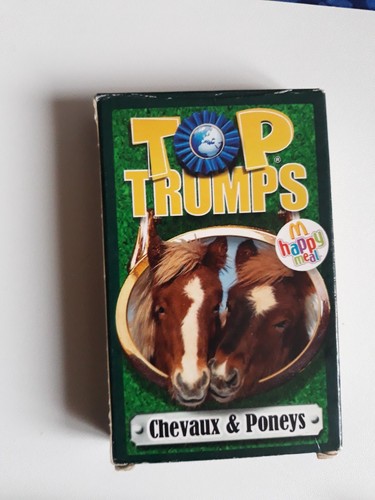 Paquet cartes top - top, trumps