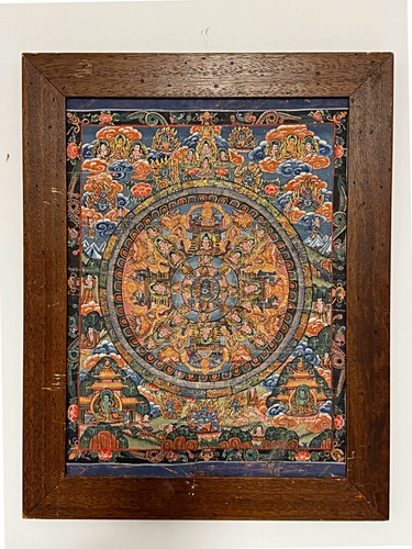 Thangka ancien mandala - ancien,