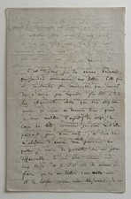 Lettre Autographe Signée de