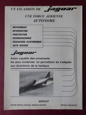 5/1977 PUB SEPECAT DASSAULT BREGUET JAGUAR BRITISH AEROSPACE RAF FRENCH AD