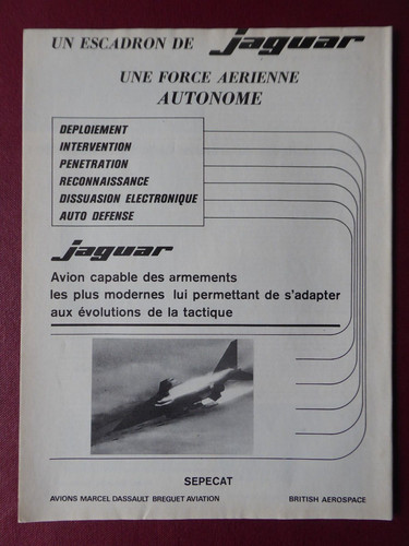1977 pub sepecat - pub, dassault