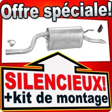 Silencieux Arriere pour FIAT PUNTO II (188) 1.2 8V 16V 1999-2009 échappement