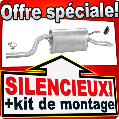 Silencieux arriere pour - arriere,