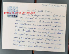 Carte Croiseur Gloire Brest