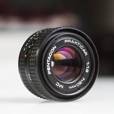 Objectif Pentacon Prakticar 50