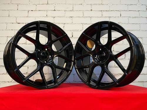 Roues noires concaves - 4x,
