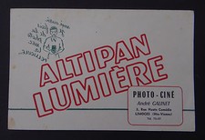 BUVARD photographie ALTIPLAN LUMIERE Limoges Photo-ciné GALINET 6x6 Löscher
