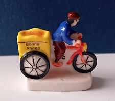 FEVE  "VELO TRIPORTEUR TRICYCLE" - JOYEUSE FETE BONNE ANNEE