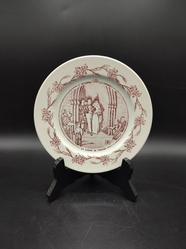 Assiette parlante mariage - assiette,