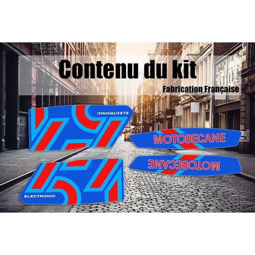 Kit stickers mbk motobecane - mbk, 51