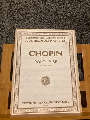 Chopin polonaise opus - polonaise, 3