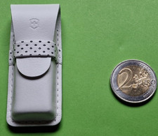 Véritable ETUI cuir BLANC