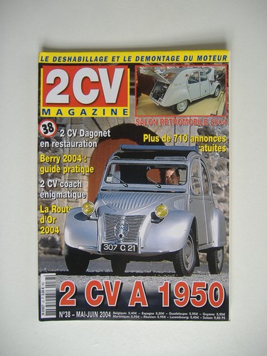 Magazine 2 cv a - n°38,