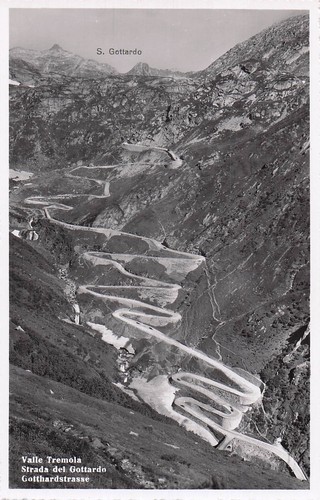 Suisse valle tremola strada - suisse,