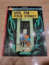 TINTIN Vol 714 pour Sydney EO 1er Tirage  B37 de 1968 en TBE