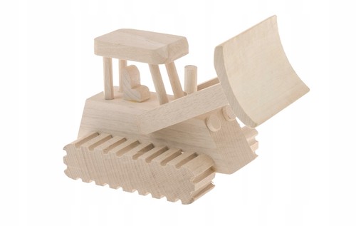 Bulldozer bois jouet engin - bulldozer, –