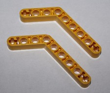 Lego technic yellow liftarm - lego,