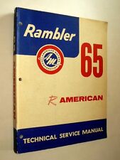Manuel Réparation Auto RAMBLER 1965 6 Cylinder Technical Service Manual US Book