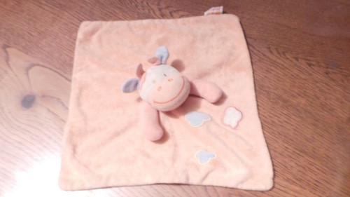 Doudou plat vache - vache, dou