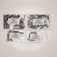 KTM 400 LC4 LC4-E SX SXC 1998-2001 Kit vis BTR inox moteur complet 