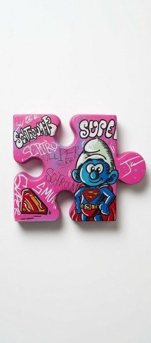 Super schtroumpf acrylique - schtroumpf",,