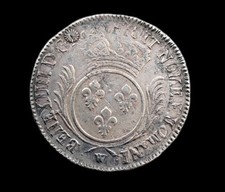 Louis XIV, écu aux palmes Lille 