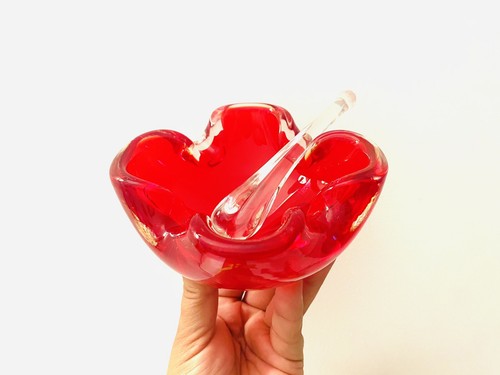 Cendrier verre murano - en,