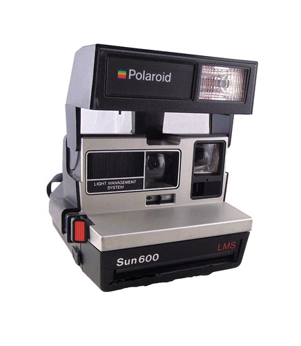Vintage polaroid sun 600 - polaroid,