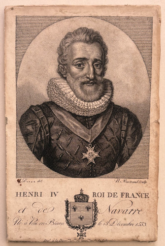 Henri portrait gravure noel - iv,