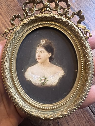 Tableau miniature xix eme - tableau,