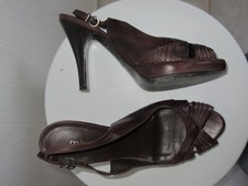 escarpins marron Minelli