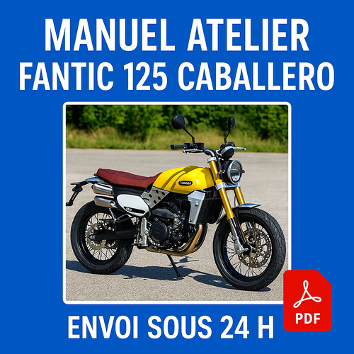 Manuel atelier fantic 125 - manuel,