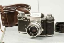 Rectaflex Série 25000 Objectif Xenon 50mm Schneider + sac cuir origine 