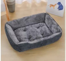 Panier Pour Chien Chat Animale De Compagnie Tapis Coussin Lit Canapé Niche XS XL