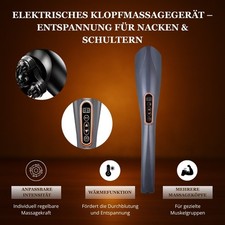 Appareil de massage électrique des mains pour massage des épaules et du cou