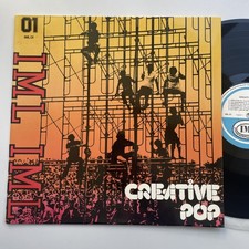 Rare LP CREATIVE POP - Colombier - IML 01 - Library  FR PRESS