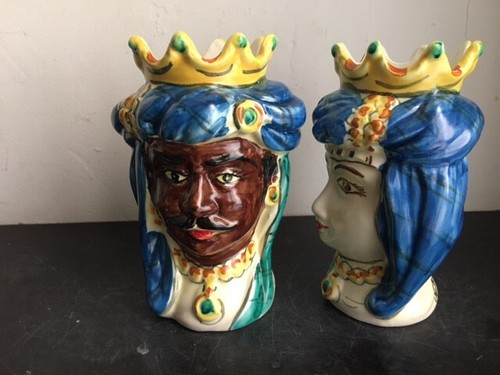 Têtes maures sicilienne - maures,