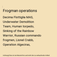 Frogman operations: Decima