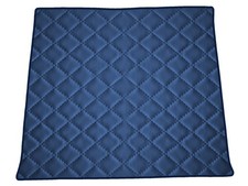 Matelassé Cuir éco BLEU FONCÉ Tapis coffre pour Hummer H2 2002-2009
