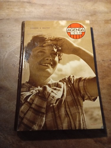 Ancien agenda publicitaire - ancien,