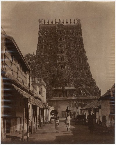 Photo albuminé inde madurai - photo,