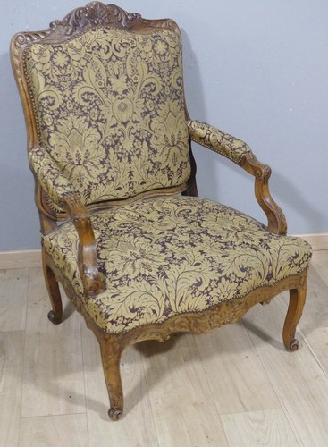 Large fauteuil époque - fauteuil, d'époque