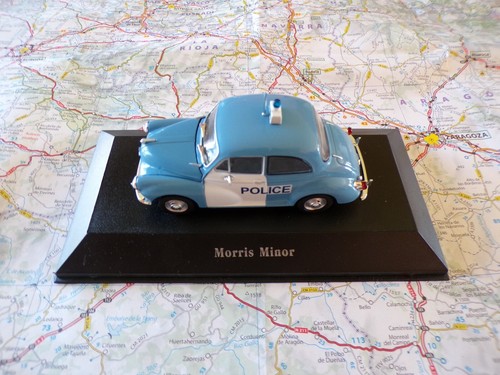 Morris minor police - police, 1/43