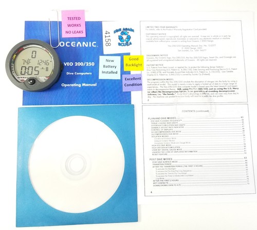 Ordinateur plongée oceanic - ordinateur,