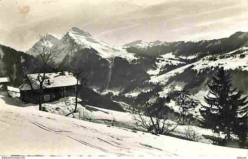 Carte postale morzine - carte,