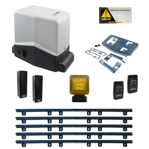 Kit portail coulissant complet