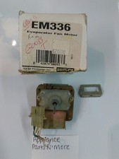 USED GEMLINE REFRIGERATOR EVAPORTOR FAN MOTOR EM336 FREE SHIPPING