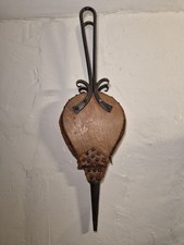 Soufflet vintage bois - vintage, cuir