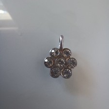 Pendentif Agatha Strass Argent