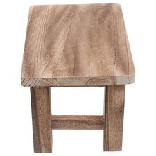  Tabouret en bois pour changer de chaussures, repose-pieds court, escabeau,